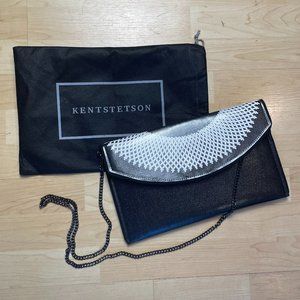 Kent Stetson Judiciary Dissent Collar Clutch Handbag